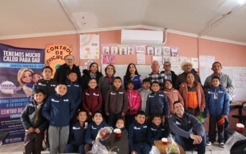 DIF Estatal rompe récord con más de 38 mil chamarras entregadas en campaña “Juntos contra el Frío”