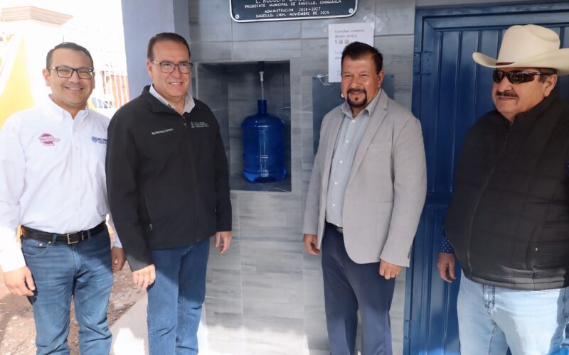 Gobierno del Estado mejora el acceso al agua y la infraestructura urbana en Saucillo – Martillo Rojo Noticias