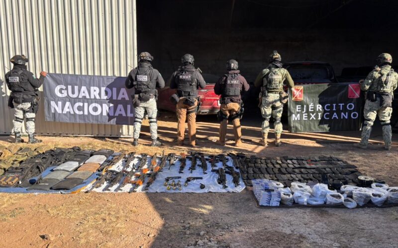 SSPE y Ejército inhabilitan casa de seguridad en Namiquipa; aseguran arsenal y vehículos blindados – Martillo Rojo Noticias