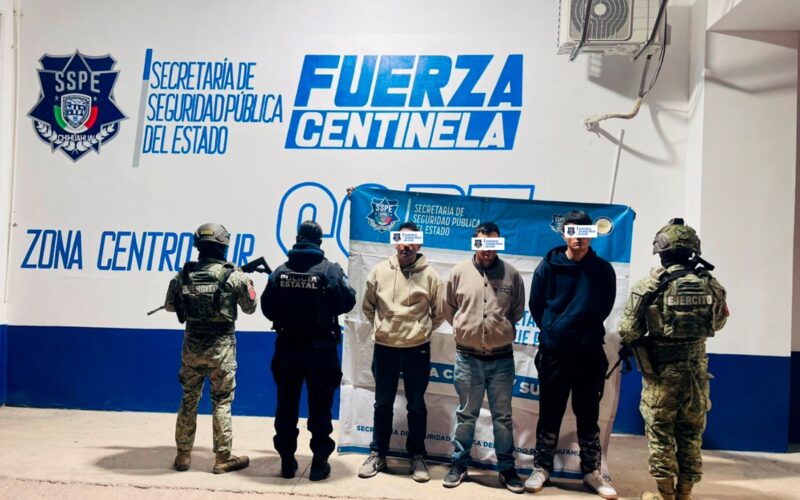 Detienen SSPE y Defensa a tres hombres armados en la carretera Aldama–Chihuahua – Martillo Rojo Noticias