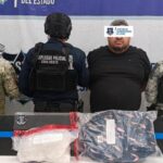 Asegura SSPE presunta droga y detiene a hombre en la colonia Jardines del Lago – Martillo Rojo Noticias