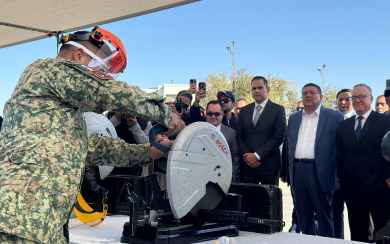 Participa SSPE en ceremonia de destrucción de armas organizada por el Ejército Mexicano – Martillo Rojo Noticias