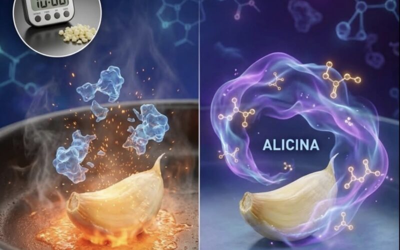 El ajo y su “truco” bioquímico: por qué esperar antes de cocinarlo potencia sus beneficios