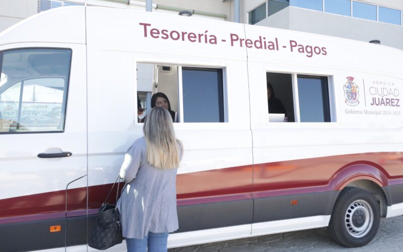 Arranca en Juárez la primera Cruzada Rodante para pago de Predial e infracciones