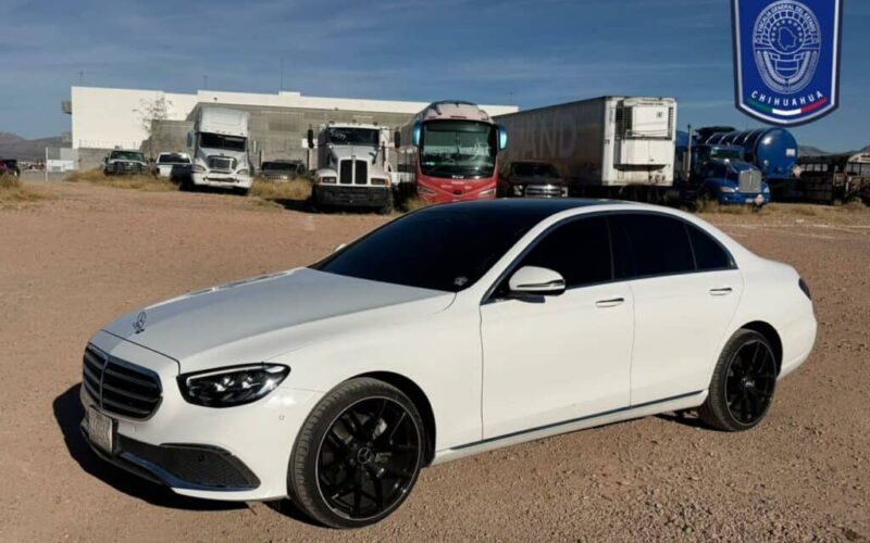 Detienen a hombre en posesión de Mercedes Benz con reporte de robo en Chihuahua – Martillo Rojo Noticias