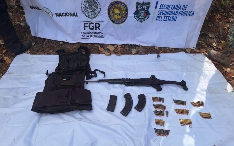 Operativo interinstitucional asegura arma larga y equipo táctico en Guadalupe y Calvo – Martillo Rojo Noticias