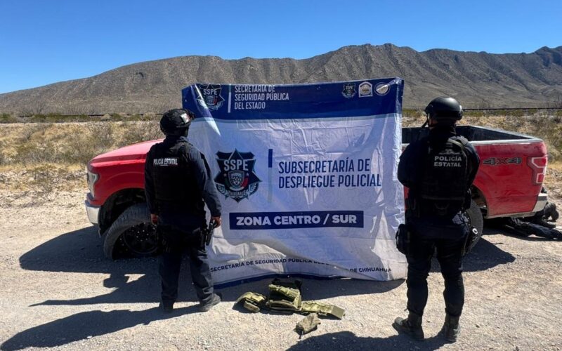 Operativo en Ojinaga deja vehículo robado asegurado y hallazgo de unidades calcinadas – Martillo Rojo Noticias