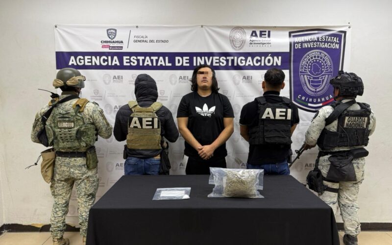 Detiene AEI a hombre con cocaína y marihuana tras cateo en Ciudad Juárez – Martillo Rojo Noticias