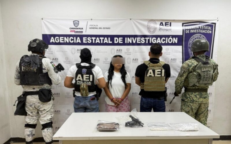 Cateo en colonia El Granjero deja aseguramiento de droga, arma y una mujer detenida en Ciudad Juárez – Martillo Rojo Noticias