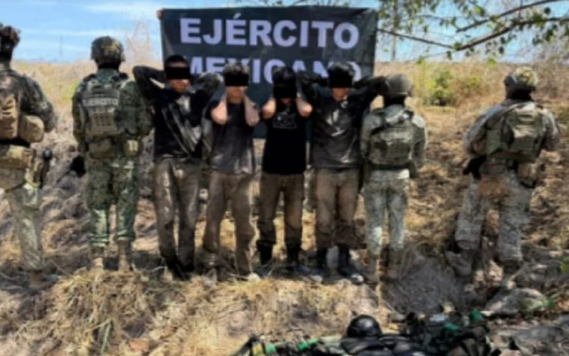 Detienen a cuatro armados tras enfrentamiento en Sinaloa; tres son menores de edad – Martillo Rojo Noticias