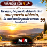 Hay puertas que solamente Dios puede abrir