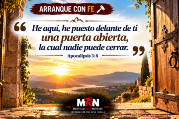 Hay puertas que solamente Dios puede abrir