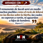 Sé una bendición donde Dios te puso