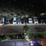 Localizan 17 vehículos robados en EU y una camioneta blindada con droga en Puerto Peñasco